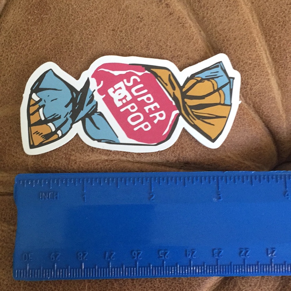 SuperPop DC Shoes Sticker - Picture 3 of 4